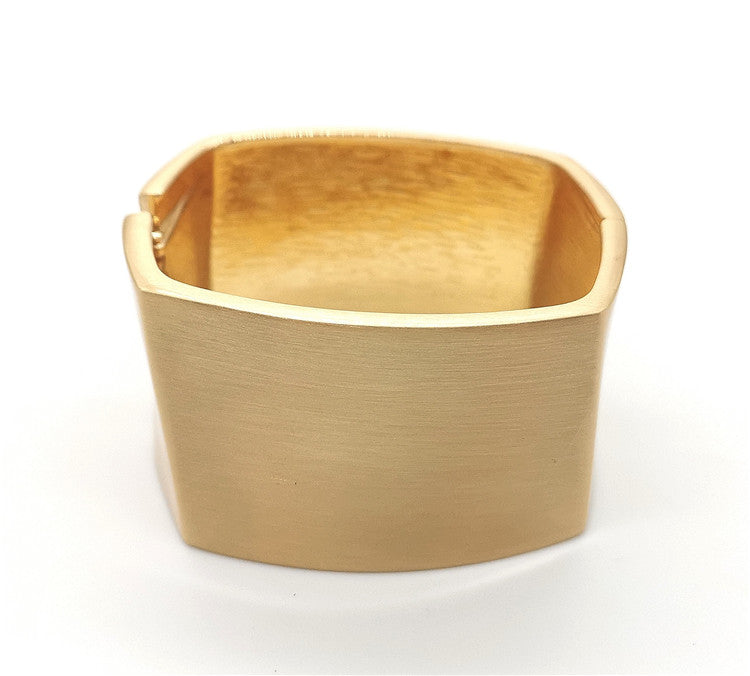 Hand Polished High-Quality Bangles - Women's Irregular Cube Bracelet, Surface Brightness