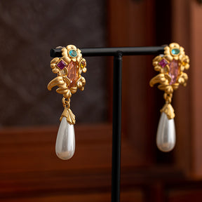 Pearl Earrings for Women - New Release - Retro French Court-Inspired Versatile Design Studs