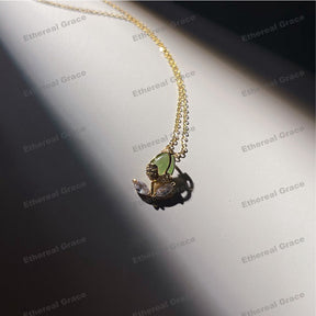 Tulip Necklace Female Entry Lux Niche High-End Clavicle Chain Design